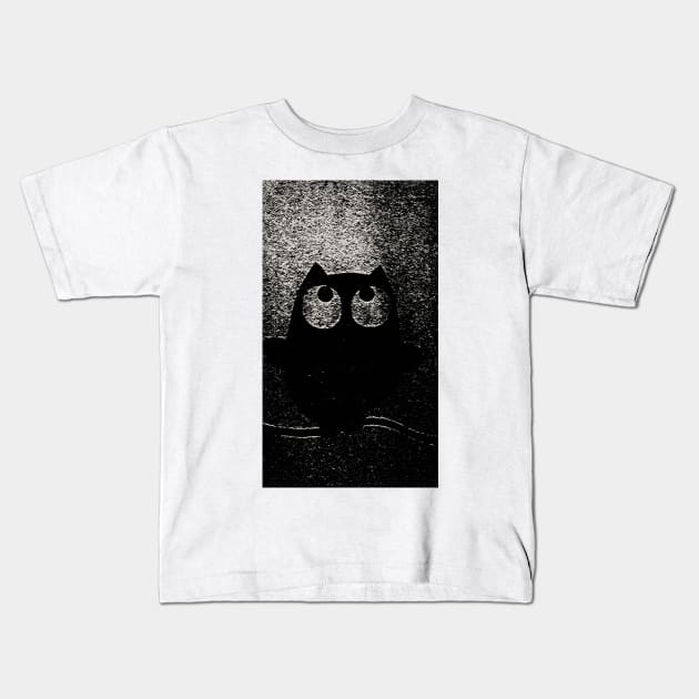 Night Owl Kids T-Shirt by Tovers